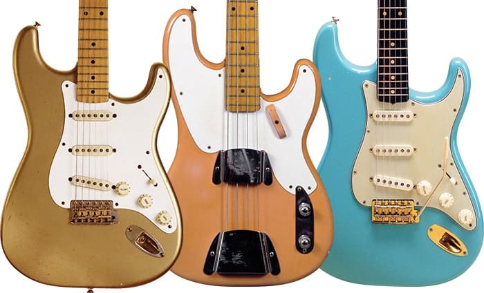 fender strat color code