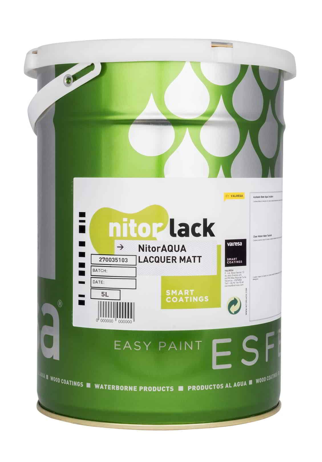 NitorAQUA LACQUER MATT