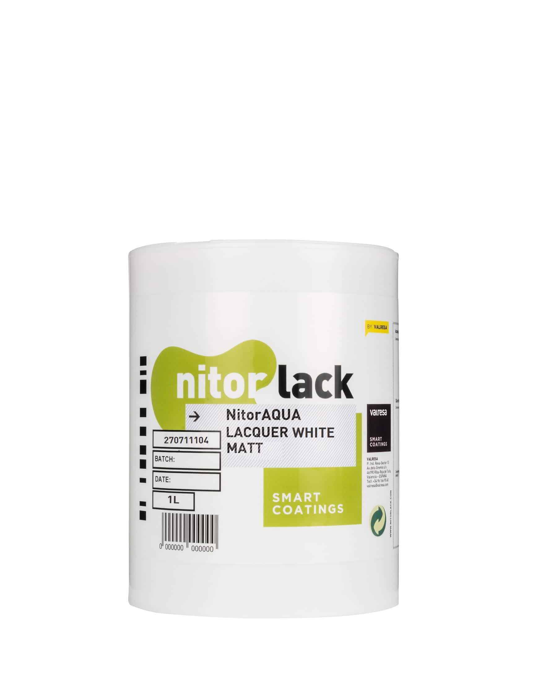 NitorAQUA LACQUER WHITE MATT
