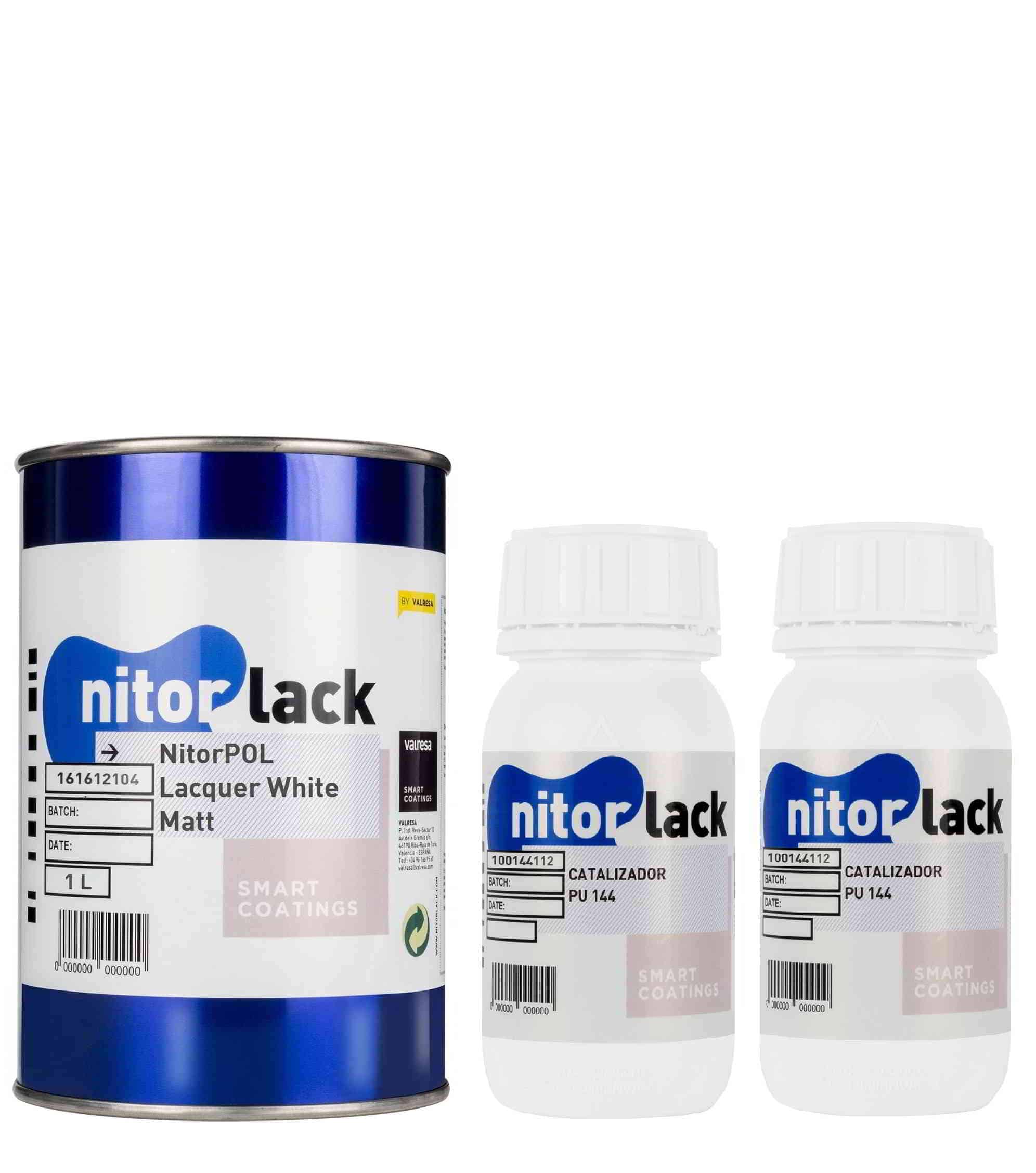 NitorPOL LACQUER WHITE MATT