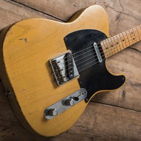 historia del color blonde fender