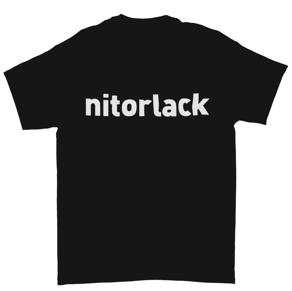 camiseta nitorlack