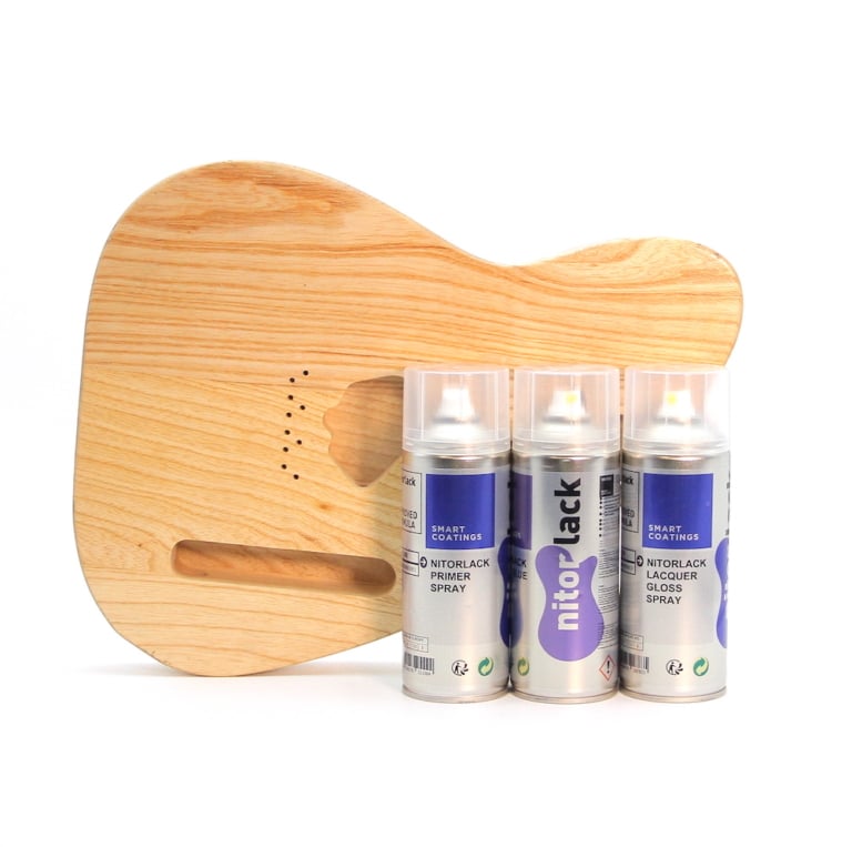 How to paint a guitarThe complete guide NITORLACK