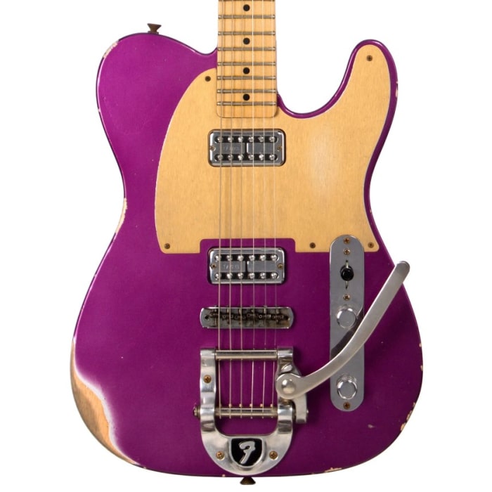 symbol purple guitar