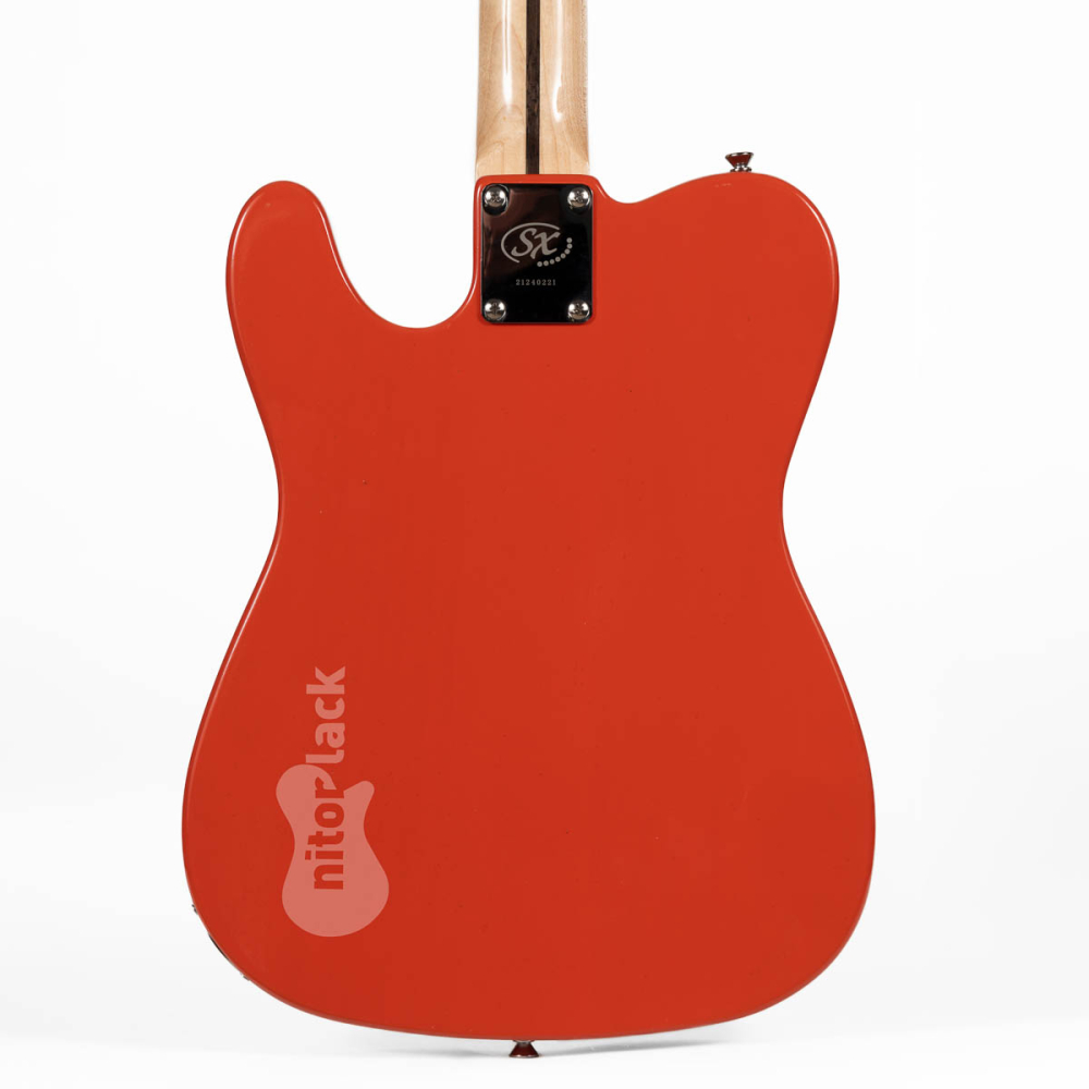 fiesta red guitar