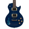 color satin blue guitarra