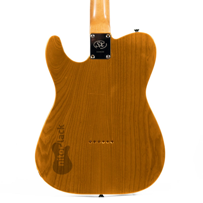 orange brown guitarra