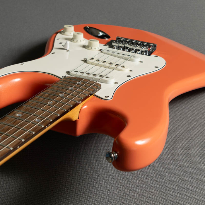 coral pink guitar