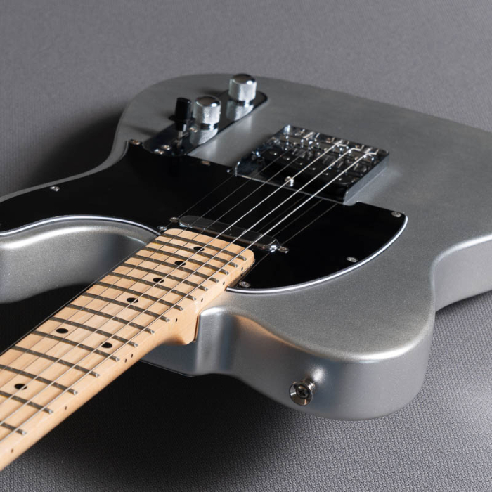 silver guitar