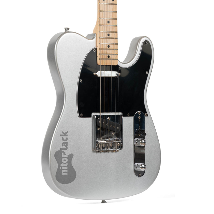 silversparkle guitar