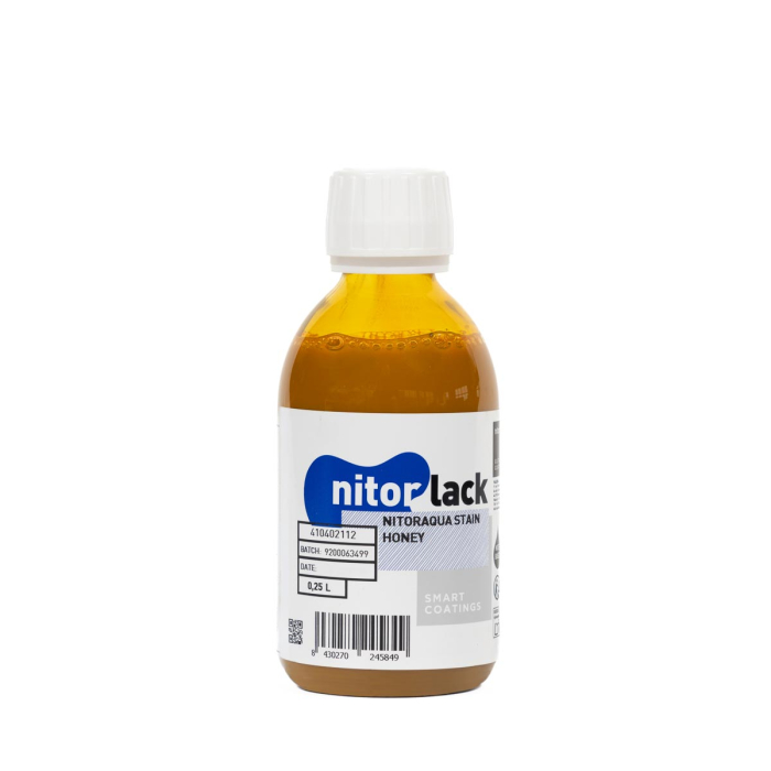 tinte al agua color miel