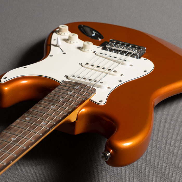 candy orange guitar