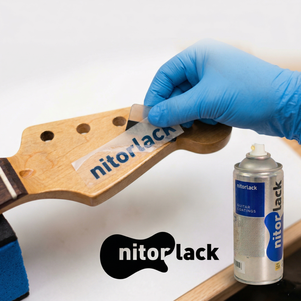 INSTALACIÓN DECAL GUITARRA